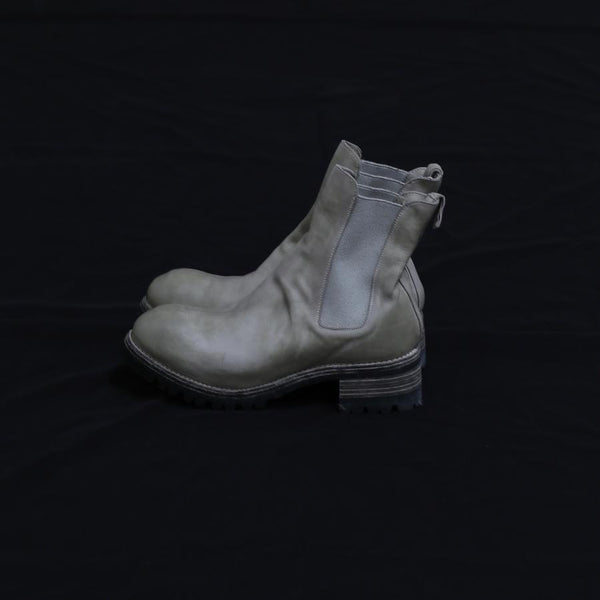Guidi PL07V Cowhide Orthopedic Chelsea Boots Italy Artisan GD-PL07V-ZANGHUI Dirty Grey